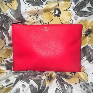 New Kate Spade Salmon Pouch for Cosmetics!
